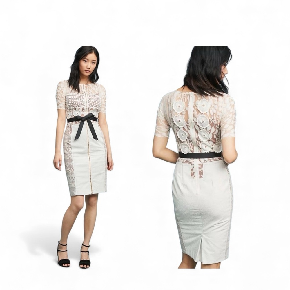 BEGUILE By Byron Lars Anthropologie Carissima Dress Size 8